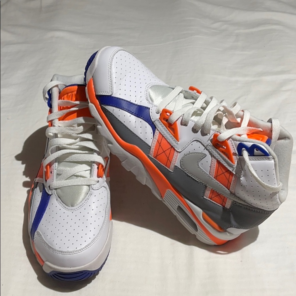Nike Bo Jackson Orange White and Blue